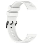 Dotted Black Buckle Silicone Watch Band - Image 8