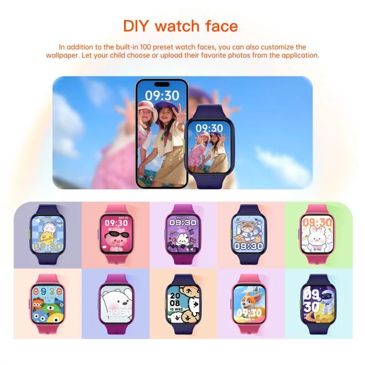SYA0027732_B7.webp Wish 6 1.69 inch TFT Color Screen IP68 Waterproof Children Companion Smart Watch - Image 8