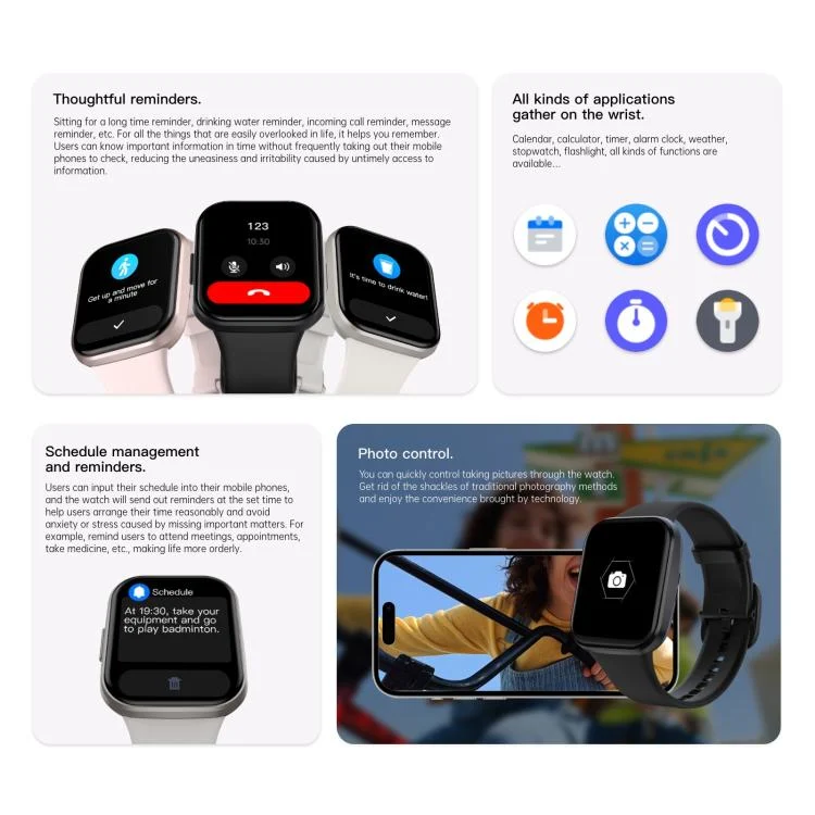 SYA0027775_B11.webp Q23 Pro 1.83 inch Color Screen IP68 Waterproof Bluetooth Call Smart Watch, Support Health Monitoring - Image 12
