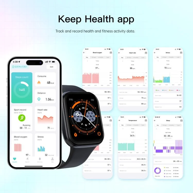 SYA0027775_B14.webp Q23 Pro 1.83 inch Color Screen IP68 Waterproof Bluetooth Call Smart Watch, Support Health Monitoring - Image 15