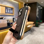 Skin Feel Frameless MagSafe PC Phone Case with Fold Holder, For iPhone 16 Pro Max, For iPhone 16 Pro, For iPhone 16 Plus, For iPhone 16 - Image 4