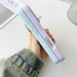 PU Hybrid TPU MagSafe IC Chip Phone Case, For iPhone 14 Pro Max, For iPhone 13 Pro Max - Image 4