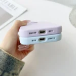 PU Hybrid TPU MagSafe IC Chip Phone Case, For iPhone 14 Pro Max, For iPhone 13 Pro Max - Image 6