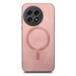 Solid Color Retro Magsafe PU Back Cover Phone Case, For OnePlus Ace 5 / 5 Pro, For OnePlus 13 - Image 8