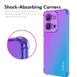 ENKAY Hat-Prince Gradient Airbag TPU Phone Case, For Redmi 15C 5G / 15C 4G EU 173.1mm, For Xiaomi Poco F7 / Redmi Turbo 4 Pro, For Redmi A5 4G 171.7mm, For Redmi Note 14S 4G... - Image 3
