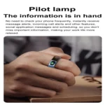 R08 SIZE 8 Smart Ring, Support Heart Rate / Blood Oxygen / Sleep / Multiple Sports Modes - Image 3