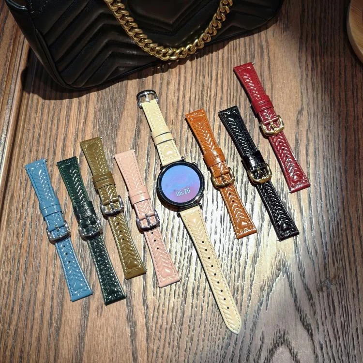 SYA0027927_B2.webp Heart-Shaped Embossed 22mm Leather Watch Band - Image 3