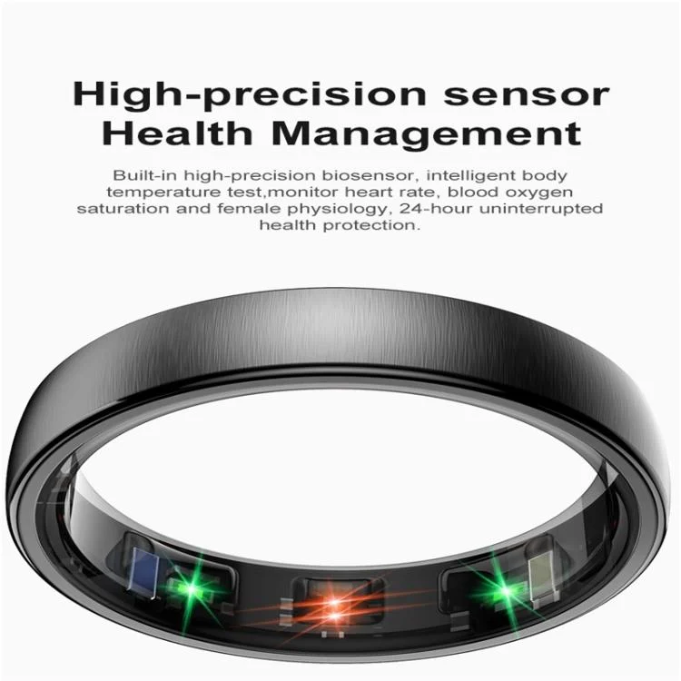 SYA0027932_B3.webp R10 SIZE 9 Smart Ring, Support Heart Rate / Blood Oxygen / Sleep / Multiple Sports Modes - Image 4