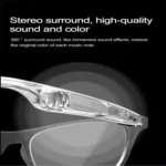 W100 Smart Glasses, Support AI Conversation / AI Intelligent Translation / Bluetooth Call - Image 5