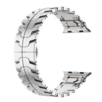 Stainless Steel Iron Man Butterfly Buckle Metal Watch Band, For Apple Watch 46mm / 49mm / 45mm / 44mm, For Apple Watch 42mm / 41mm / 40mm / 38mm - Image 8