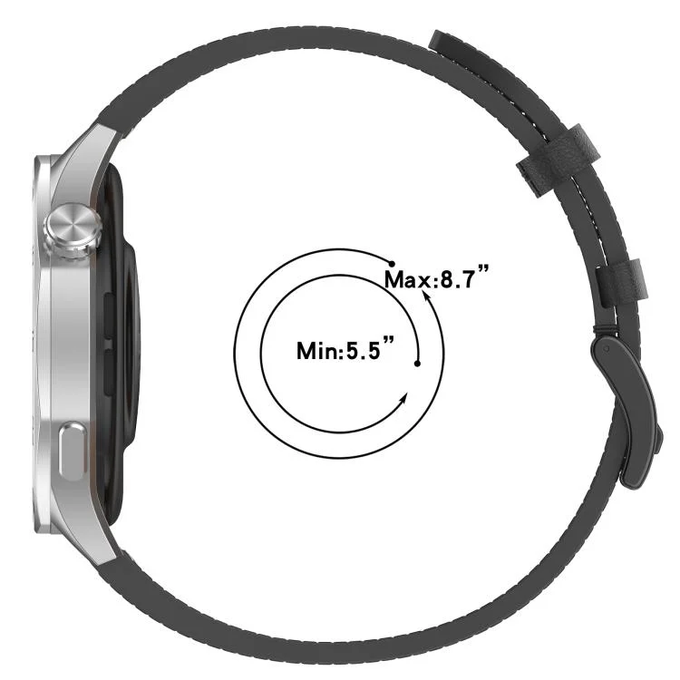 SYA0027948_B3.webp Press Button 22mm Leather Watch Band - Image 4