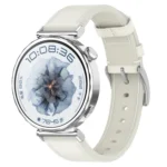 Press Button 18mm Leather Watch Band