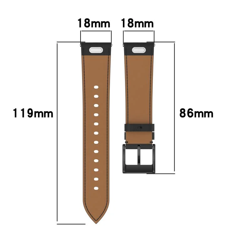 SYA0027950_B2.webp Press Button 18mm Leather Watch Band - Image 3