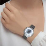 Press Button 18mm Leather Watch Band - Image 6