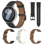Press Button 20mm Leather Watch Band - Image 2