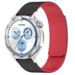 Cloud Wood Grain Silicone Magnetic Watch Band