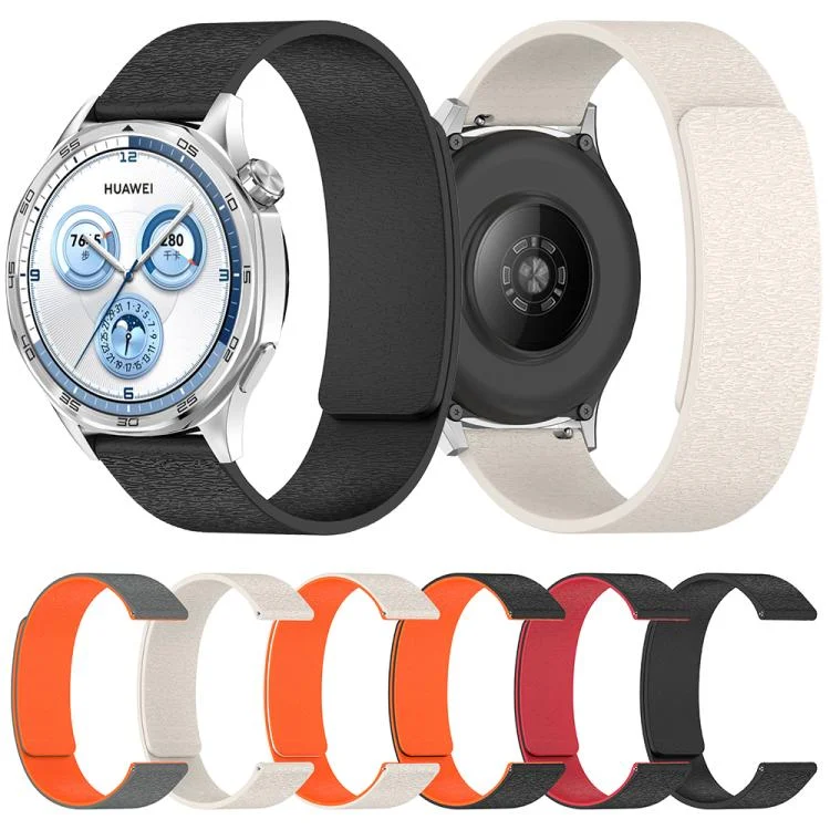 SYA0027960_B1.webp Cloud Wood Grain Silicone Magnetic Watch Band - Image 2