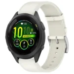 Press Button 18mm Leather Watch Band