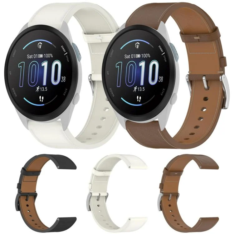 SYA0027980_B1.webp Press Button 20mm Leather Watch Band - Image 2