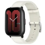 Press Button 20mm Leather Watch Band