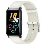 Press Button 20mm Leather Watch Band