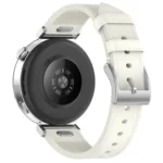 Press Button 22mm Leather Watch Band - Image 8