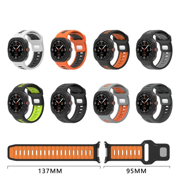 SYA0027994_B2.webp Two Color Reverse Buckle Silicone Watch Band - Image 3