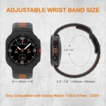 Two Color Reverse Buckle Silicone Watch Band - Image 5