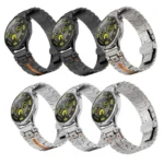 Stainless Steel Butterfly Buckle Metal Watch Band - Image 2