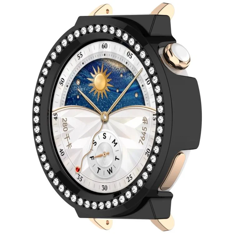 SYA002800201A_1.webp Single Row Diamond Half Coverage PC Hollow Watch Protective Case - Image 6