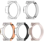 Single Row Diamond Half Coverage PC Hollow Watch Protective Case - Image 4