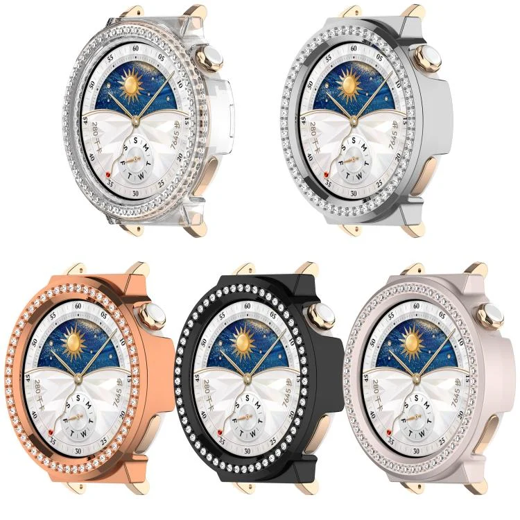 SYA0028002_B4.webp Single Row Diamond Half Coverage PC Hollow Watch Protective Case - Image 5