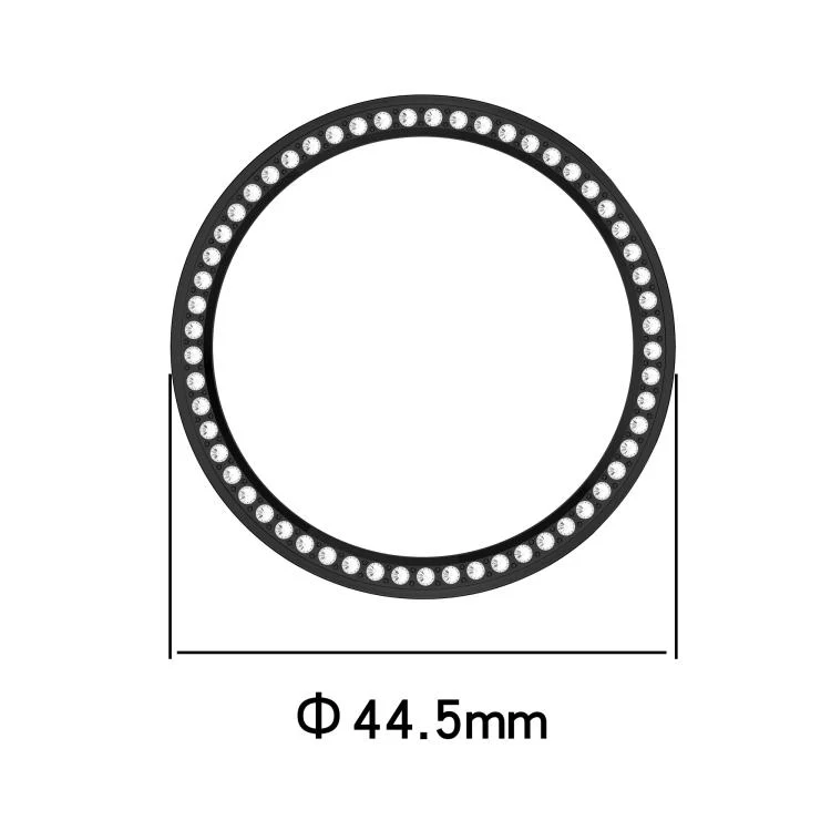 SYA0028003_B2.webp Single Row Diamond Half Coverage PC Hollow Watch Protective Case - Image 3