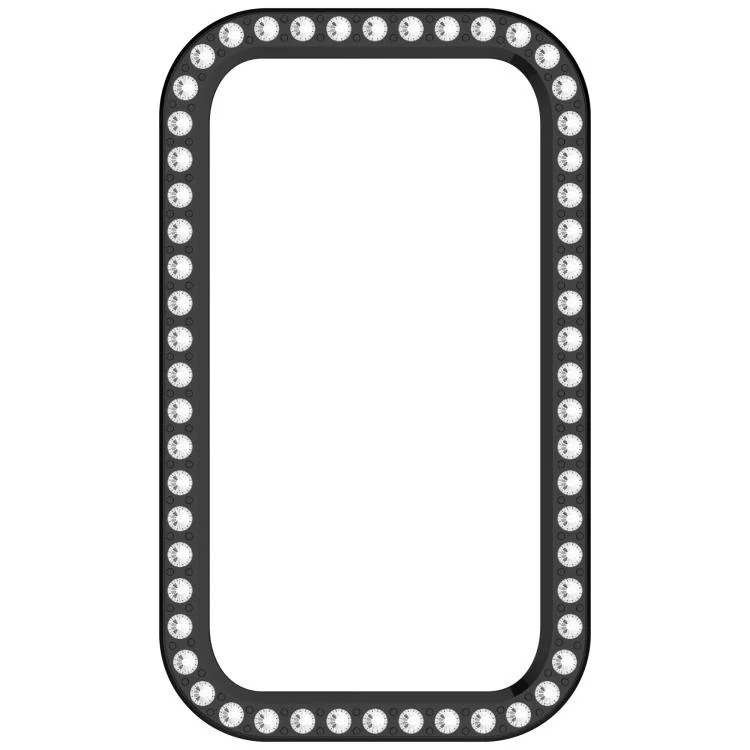 SYA002800401A_5.webp Single Row Diamond Half Coverage PC Hollow Watch Protective Case - Image 10