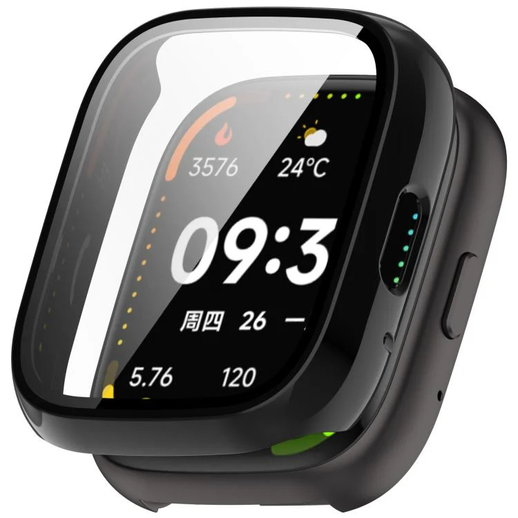 Tempered Film Integrated PC Watch Protective Case