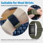 Watch Case Integrated Elastic Nylon Watch Band - Image 4