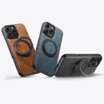 Suteni G3 Oil Wax 360 Rotation Holder MagSafe Back Phone Case, For iPhone 13 Pro Max, For iPhone 13 Pro, For iPhone 13, For iPhone 12, For iPhone 12 Pro Max, For iPhone 12 Pro - Image 3