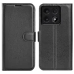 Litchi Texture Horizontal Flip Leather Phone Case with Holder, For Xiaomi 14T Pro, For Xiaomi 14T