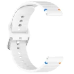 Wavy Grain Stitched 20mm Silicone Watch Band - Image 9
