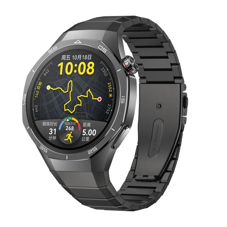 Bamboo Jump Buckle Titanium Alloy Watch Band