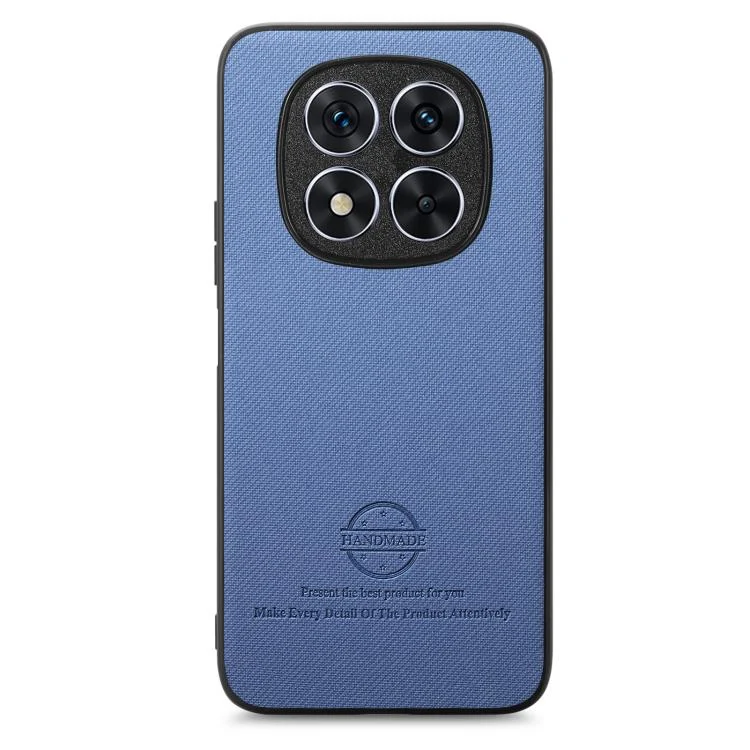 SYA002810906A_1.webp Twill Fabric Leather Skin Back Phone Case, For Redmi Note 14 Pro 5G, For Xiaomi 14T - Image 3