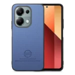 Twill Fabric Leather Skin Back Phone Case, For Redmi Note 13 Pro 4G, For Redmi Note 13 4G