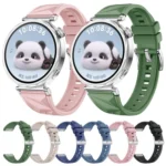 Press Button Connector 18mm Silicone Watch Band - Image 2