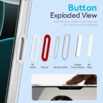 NORTHJO 3 in 1 PC Magnetic Phone Case with Screen Film and Lens Film, For iPhone 16 Pro Max, For iPhone 16 Pro, For iPhone 16 Plus, For iPhone 16 - Image 3