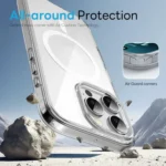 NORTHJO 3 in 1 PC Magnetic Phone Case with Screen Film and Lens Film, For iPhone 16 Pro Max, For iPhone 16 Pro, For iPhone 16 Plus, For iPhone 16 - Image 5