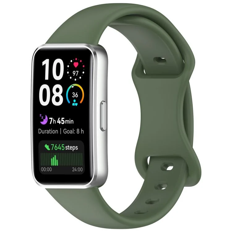 Butterfly Buckle Silicone Watch Band