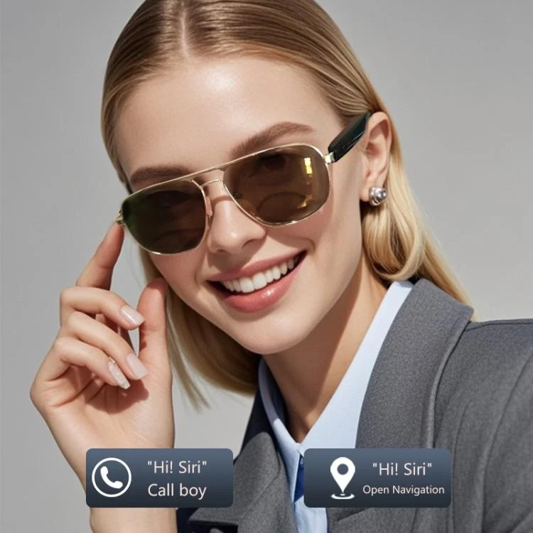 SYA0028155_B3.webp GS02 Smart Glasses, Support Voice Assistant / Bluetooth Call / Remote Control Photography - Image 4