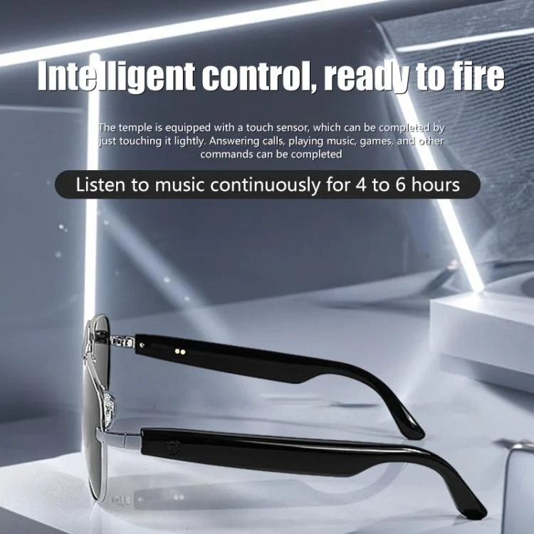 SYA0028155_B4.webp GS02 Smart Glasses, Support Voice Assistant / Bluetooth Call / Remote Control Photography - Image 5