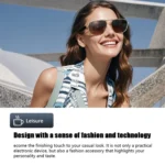 GS02 Smart Glasses, Support Voice Assistant / Bluetooth Call / Remote Control Photography - Image 7