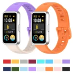 Nail Button Glossy Silicone Watch Band - Image 2
